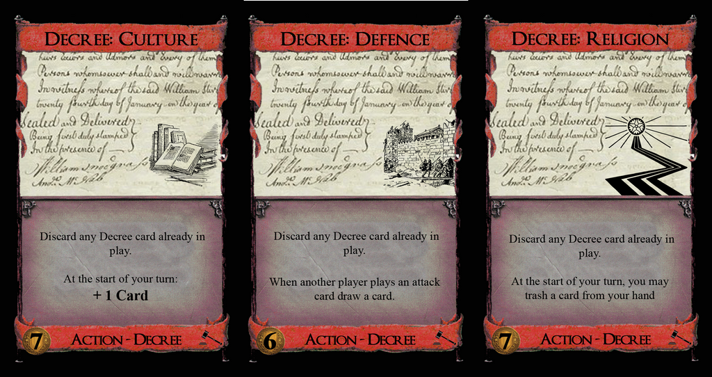 The designer's drawer: A Dominion mini expansion –