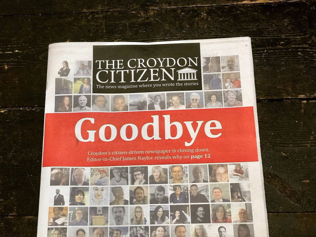 When a passion project dies: The Croydon Citizen